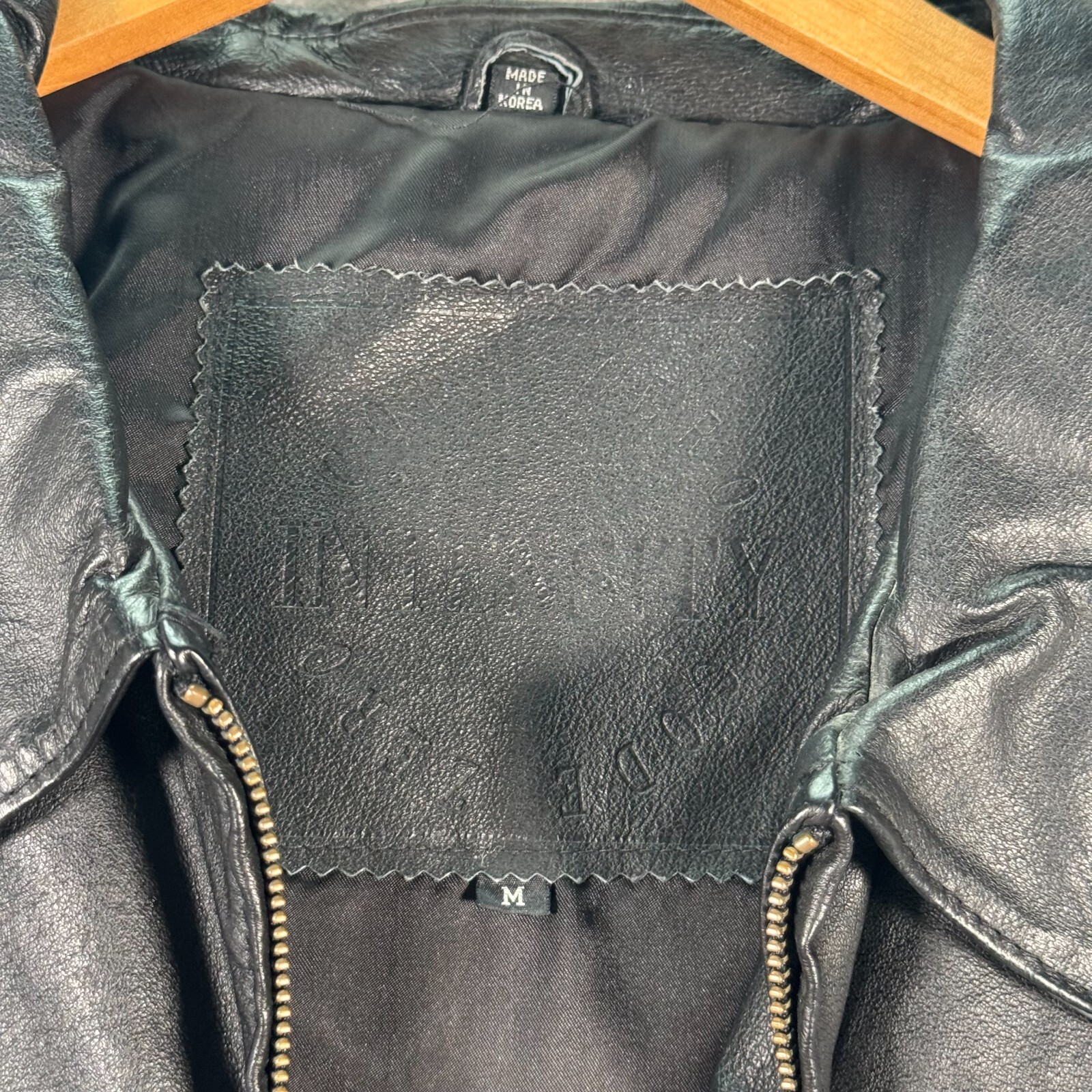 Vintage Intensity Code Zero Jacket Mens Medium Bl… - image 5