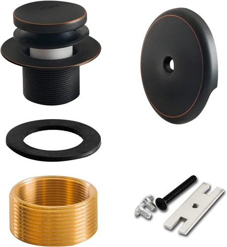 Tip-Toe Bathtub Drain Assembly Stopper Kit Fit for 1-1/2" 1-5/8" Strainer - Picture 12 of 14