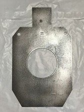 AR500 2/3 IDPA IPSC Bullseye Steel Shooting Target Gong 1/2" 12" X 20" 6" Center