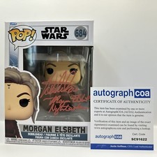 Diana Lee Inosanto “AHSOKA” AUTOGRAPH Morgan Elsbeth Signed Funko Pop ACOA