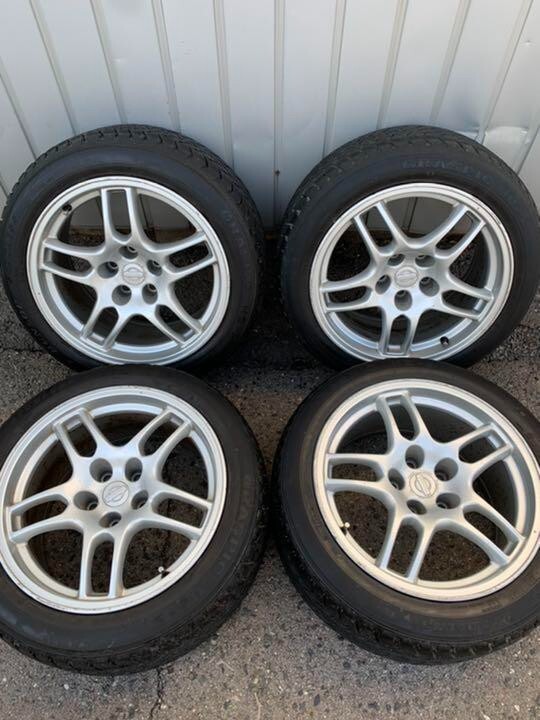 BCNR33 スカイラインGT-R 純正ホイール 4本 ケンダ 225/45R17 バリ山