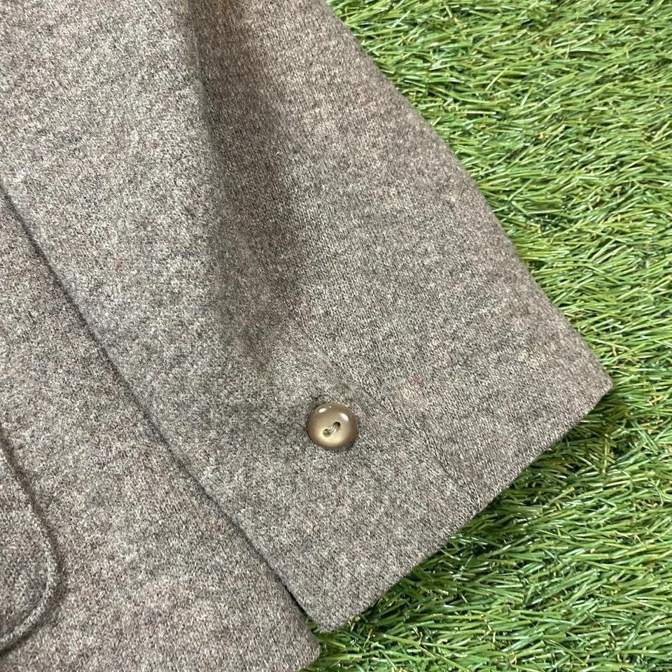 Cárdigan de lana virgen TownCraft Penney’s años 50 de colección talla 40 M EE. UU. Kurt Cobain Grunge Foto 4 de 4