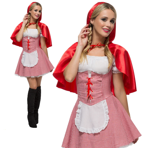 FUN Costumes Girl's Deluxe Little Red Riding Hood Costume Storybook Costumes Large In The Costumes Department At