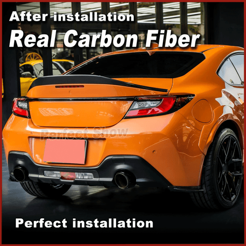 ECHT Carbon Heckspoiler Flügel Spoiler Lippe Für Toyota GT86 Subaru BRZ 2022-24 - Picture 4 of 12