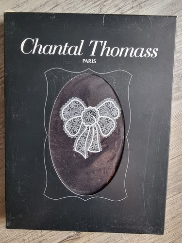 Collant Fantaisie Chantal Thomass – Noeud Dentelle Noir – Taille 2 – Neuf Avec étiquettes