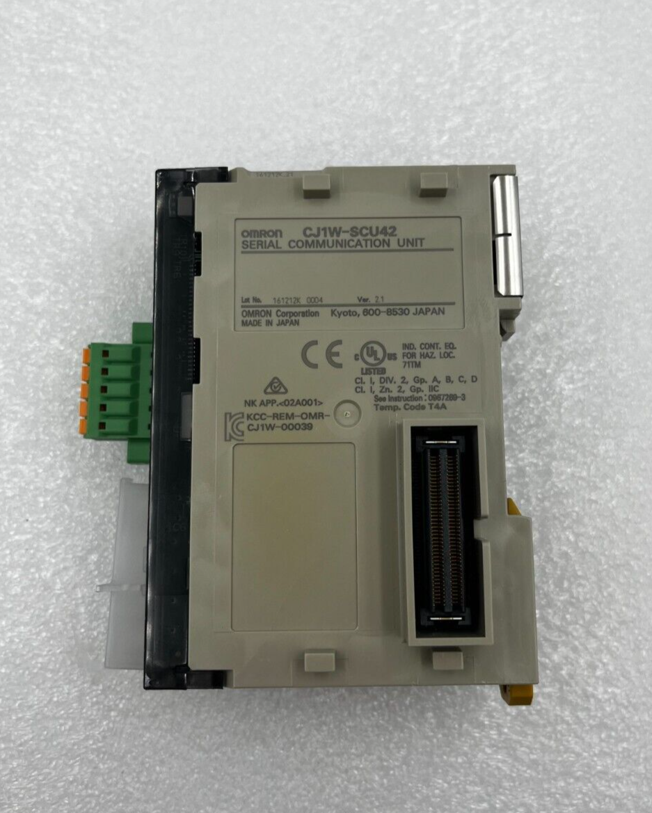 Omron CJ1W-SCU42 Serial Communication Unit | eBay