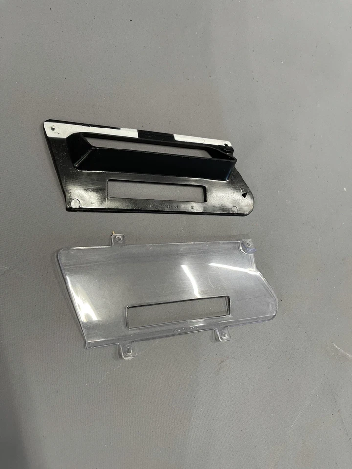 1969-1970 Ford Galaxie LTD Push Button Radio LENS Dash Country Squire Face BEZEL - Image 3 of 4