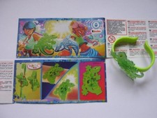 Un262 Lizard Bracelet  Paper Un261 Kinder Merendero Joy Italy 2011