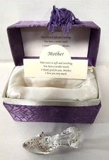 About Face Designs - Elegant Shoe-Messengers Mother's Day #183701 Crystal in Box