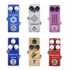 Mosky Guitar Effect Pedal Chorus/Compressor/Reverb/Delay/Overdrive/Distortion
