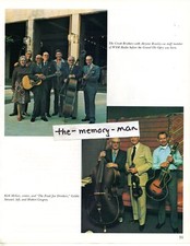 The Crook Brothers & Kirk McGee 1976 Picture Clipping Page Skeeter Davis article