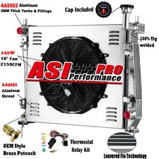 Aluminum Radiator Shroud Fan Relay For 2011-21 Jeep Grand Cherokee Dodge Durango