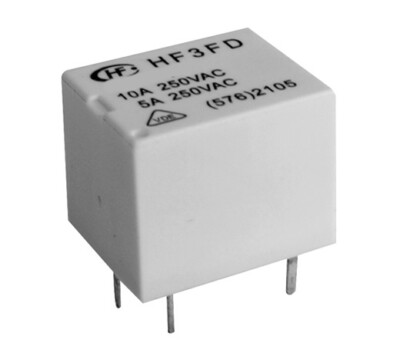 HF3FD/012-HTF  Hongfa  Relais  Relay  12VDC  10A  400R  SPST-NO  NEW  #B3