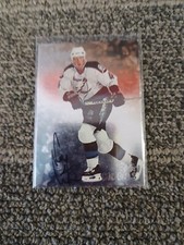 1998 In The Game Cory Cross Autographed Card Lightning