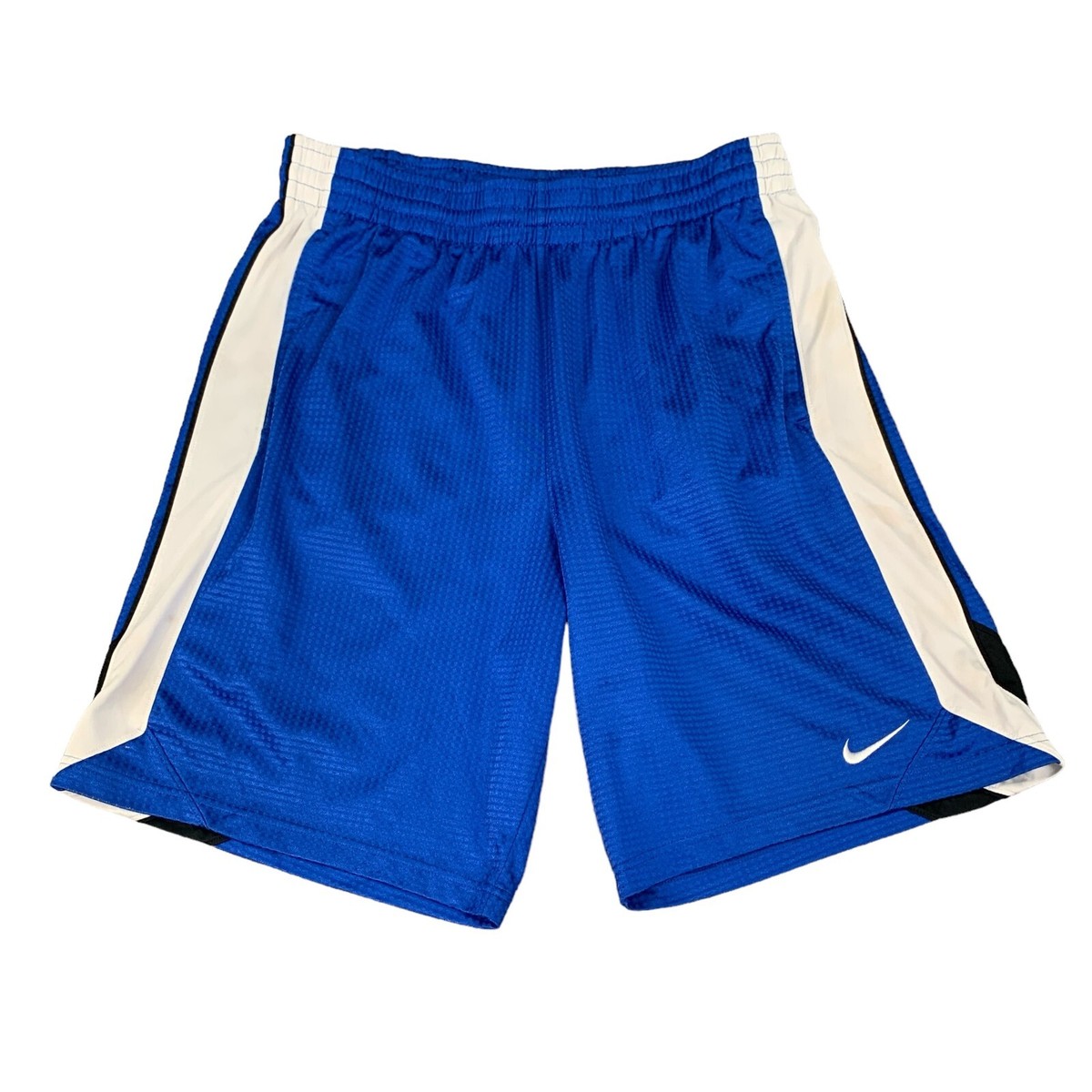 Nike Basketball Shorts Mens M Medium Cobalt Blue Shiny