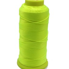 One Spool Neon Yellow Nylon Beading Weaving Sewing Thread String 210D/12,9,6,3