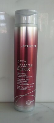 JOICO DEFY DAMAGE DETOX SHAMPOO REMOVE METALS. TRACE MINERALS & CHLORINE 10 OZ