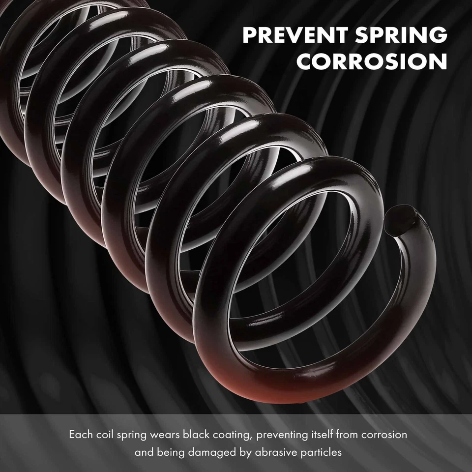 2x Juego de muelles helicoidales para Ford Mustang II 1974-1978 Pinto Mercury Bobcat parte delantera Foto 3 de 4