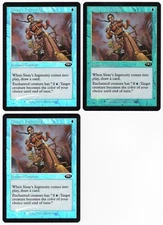 Sisay's Ingenuity x3 3x 2001 Planeshift FOIL Blue Common Enchantment MTG NM AZ1