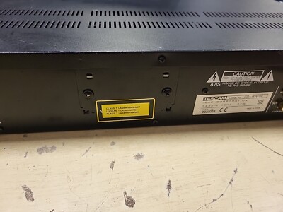 Tascam CD-RW700 Professional CD Rewritable Recorder(recording NOT