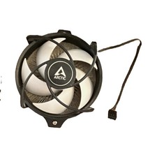 ARCTIC Alpine 12 Low Profile CPU Cooler 92mm PWM 4-Pin AM4 Black/White
