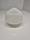 Vintage Schoolhouse Milk Glass Ceiling Lamp Shade Globe