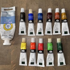 Royal  Langnickel Essentials Oil Color Artist Paint Set 12ml 12 Pc Lot READ