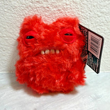 Fuggler Funny Ugly Monster Plush Keyring Munch Munch Red 5  Keychain Series 3