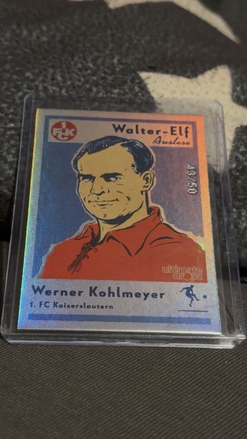 125 Jahre Kaiserslautern Ultimate Dropz Walter-Elf Werner Kohlmeyer 43/50