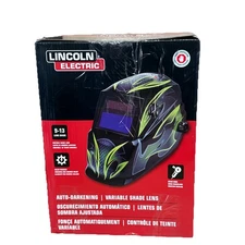 Lincoln Electric K4438-1 Galaxsis Auto Darkening Welding Helmet Shades 9-13