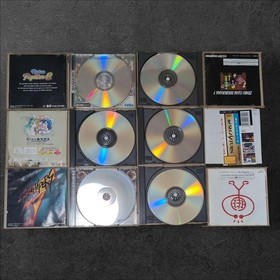 [With obi strip] Sega Saturn software 14-game set