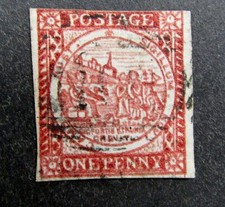 nystamps British Australian States New South Wales Stamp # 2C Used $850 O2y1374