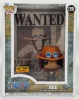 Funko Pop! Ace (Wanted Poster) #1291 - One Piece | Hot Topic With Barcode Sealed