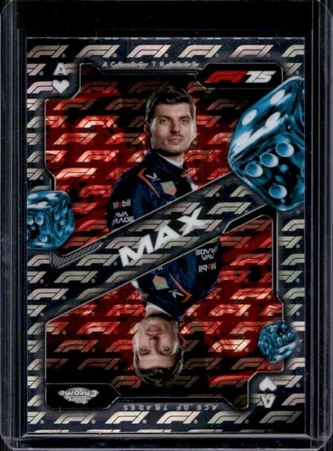 2025 Topps Chrome F1 Formula 1 Logofractor Max Verstappen Ace of Trades #SCA-3