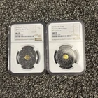 NGC Graded MS 70 Gold Lot Of Two, Eye Of Ra, American Bald Eagle