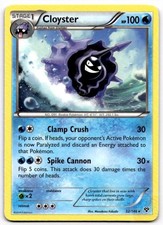 cloyster pokemon card value Amazon.com: - (32) the Defending Pokemon is now Paralyzed Cloyster Cards | Dex -