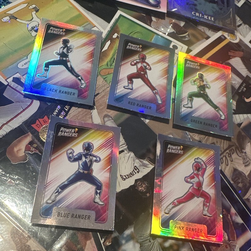 Power rangers 2024 Stickers Complete