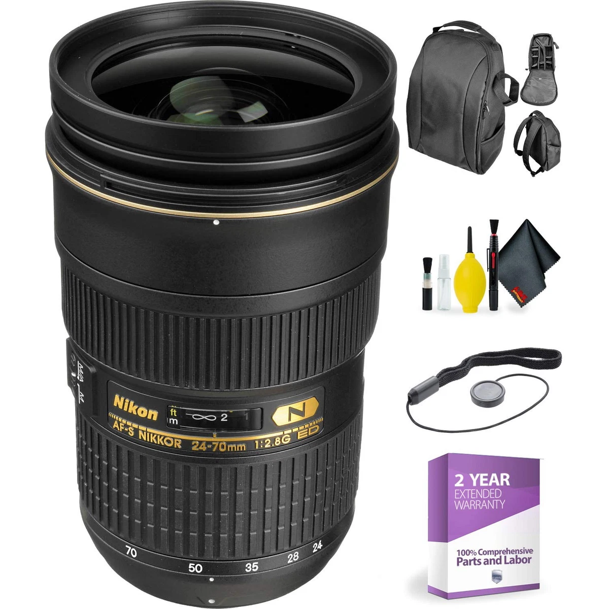 Nikon NIKKOR f/2.8 Camera Lenses 24-70mm Focal for sale | eBay