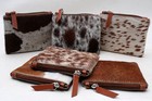 Cowhide Coin Purse Leather Change Pouch Zipper Purse Unisex (6 pieces Coin-6413 — photo 4