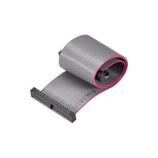 IDC Wire Flat Ribbon Cable FC/FC Female Connector 40Pins 1.27mm Pitch 20cm Long