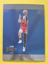 A'Ja Wilson 2025 Panini Select WNBA SCORE SELECT INSERT Card #11 ACES