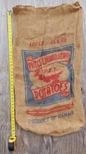 Lots of Vintage Potato Sacks Burlap See All Photos Lets Talk