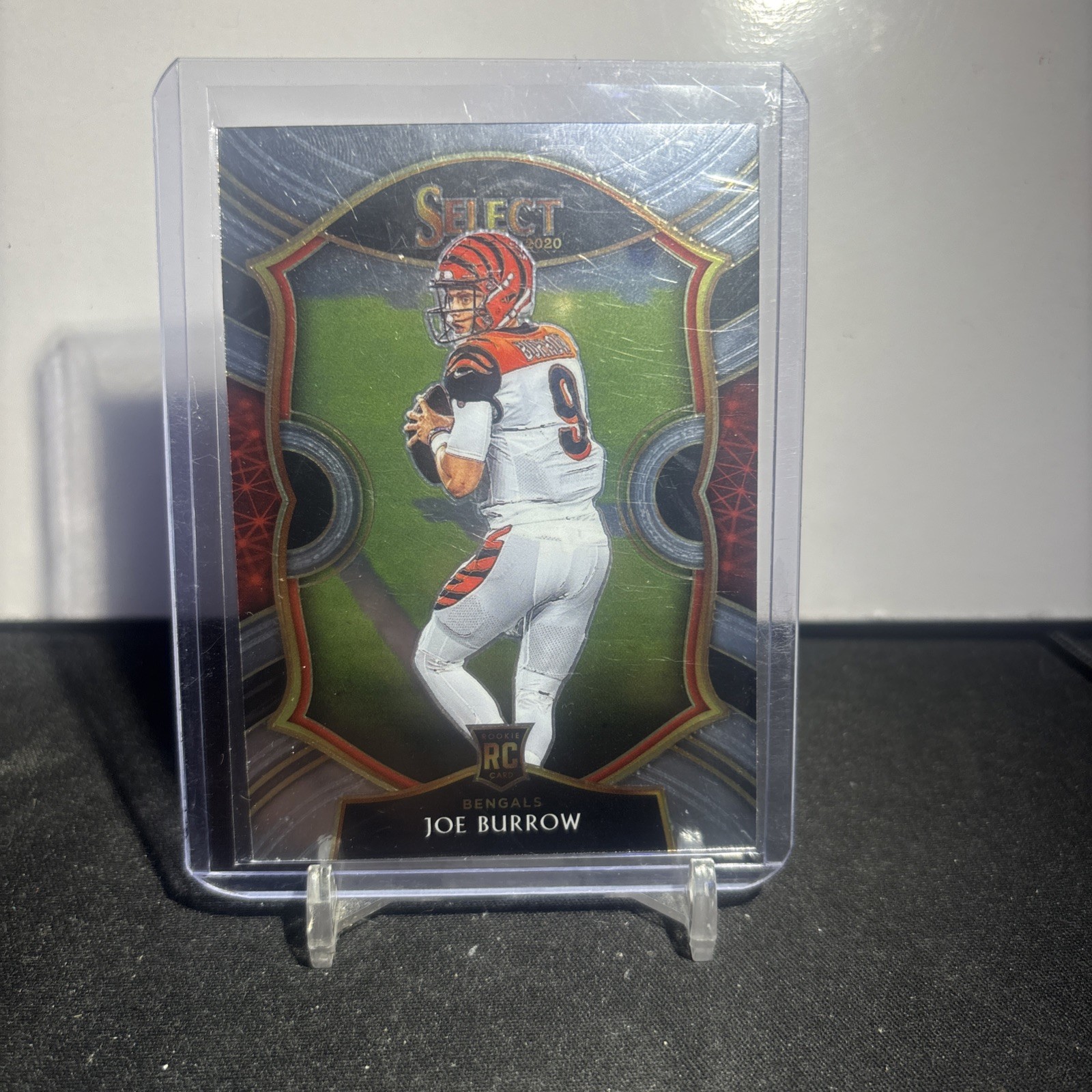 JOE BURROW 2020 SELECT FOOTBALL CONCOURSE ROOKIE BENGALS #46 RC Q0657