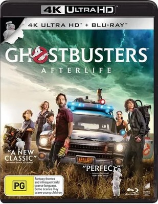 Ghostbusters: Afterlife 4K Ultra HD + Blu-ray | Paul Rudd | Region Free