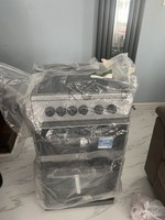Beko KDC5422AS 50cm Twin Cavity Electric Cooker