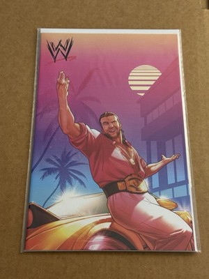 WWE #1 C Campbell Razor Ramon 1:50 Incentive BOOM! Studios Comic 2017 NM RARE