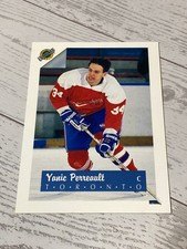 1991 Hockey Card Toronto Maple Leafs Junior League #34 Rookie Yanic Perreault