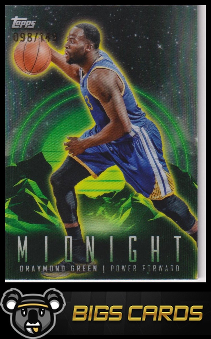 2023-24 Topps Midnight #12 Draymond Green Morning #/149