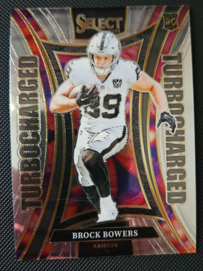 2024 Panini Select Turbocharged #6 Brock Bowers RC!