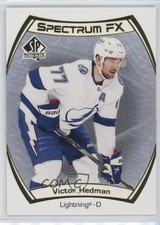 2021-22 Upper Deck SP Authentic Bounty Spectrum FX Victor Hedman #S-19 5r8